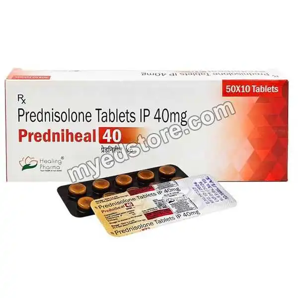 Predniheal 40mg Tablet Prednisolone.webp