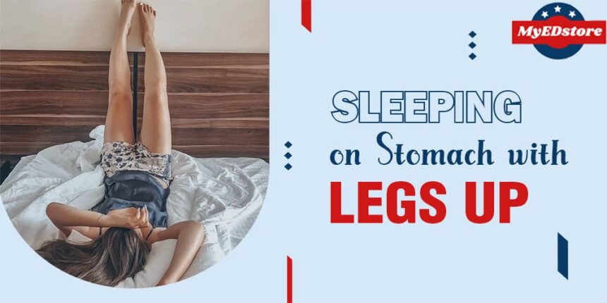 Sleeping on Stomach with legs Up copy