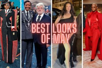 Top 5 Looks of May 2025 Janelle Monae in a Black Stripe Suit Mellody Hobson in a Grey Chanel Suit Ri