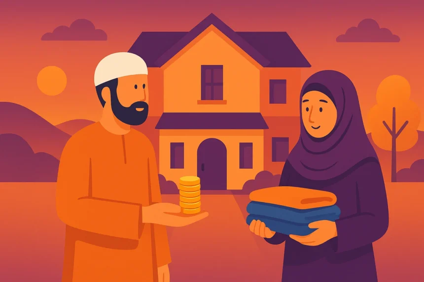 Wife Entitled to Separate Accommodation Clothing and Full Mahr.webp