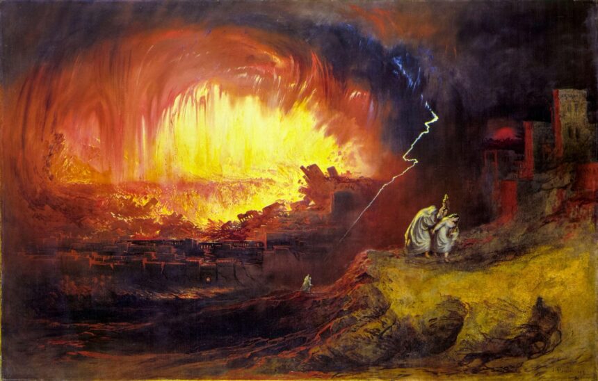 sodom and gomorrah painting