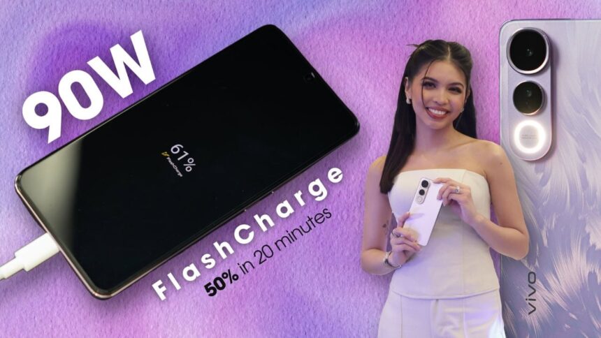 vivo v50 lite charging speed battery