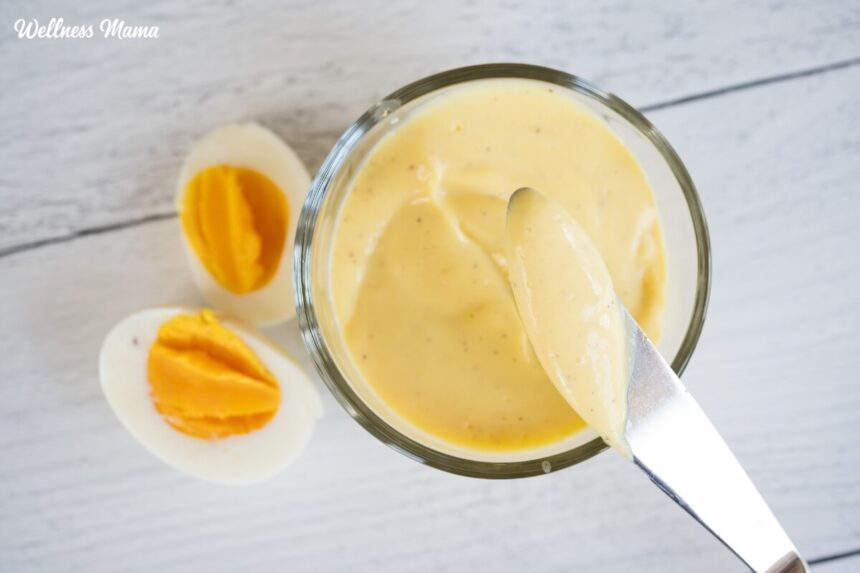 3 Ingredient Homemade Mayo Recipe Ever 5