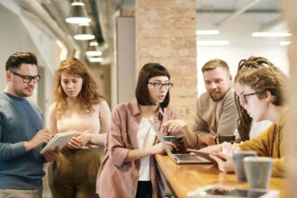 A group of people at office Careers In Government