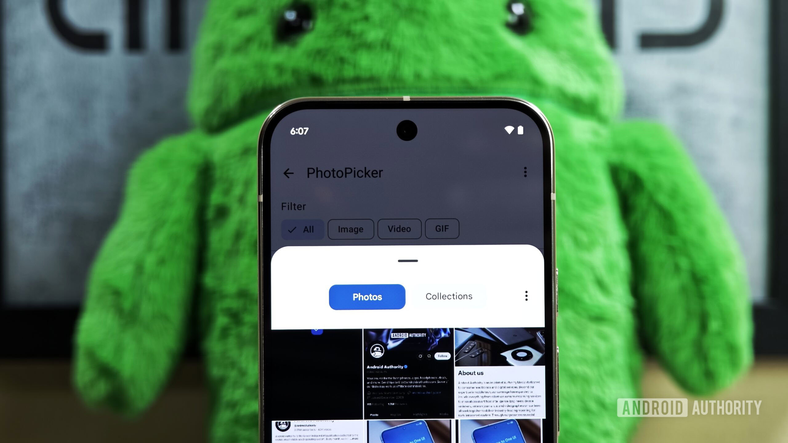 Android Photo Picker hero image scaled