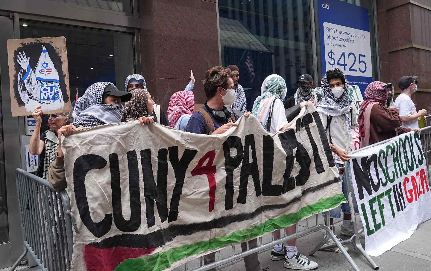 CUNY Palesinte Protest