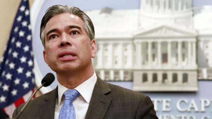 California Attorney General Rob Bonta describes DFS as betting large