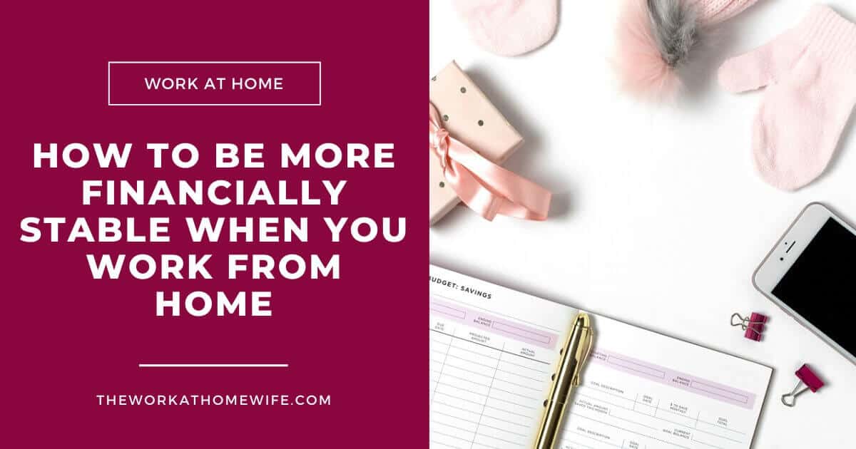 Financial Stability Working at Home