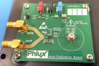 IR Sensor Evaluation Board Phlux Aura APD 1024x684