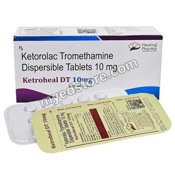 Ketroheal DT 10mg Tablet Ketorolac.webp
