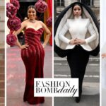 Our Top 4 Favorite Cardi B Looks at Paris Fashion Week including a Red Rahul Misha Couture Look and