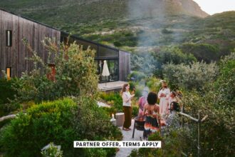 SOCIAL IMAGE PARTNER OFFER TERMS APPLY Group of diverse women talking together over drinks around a