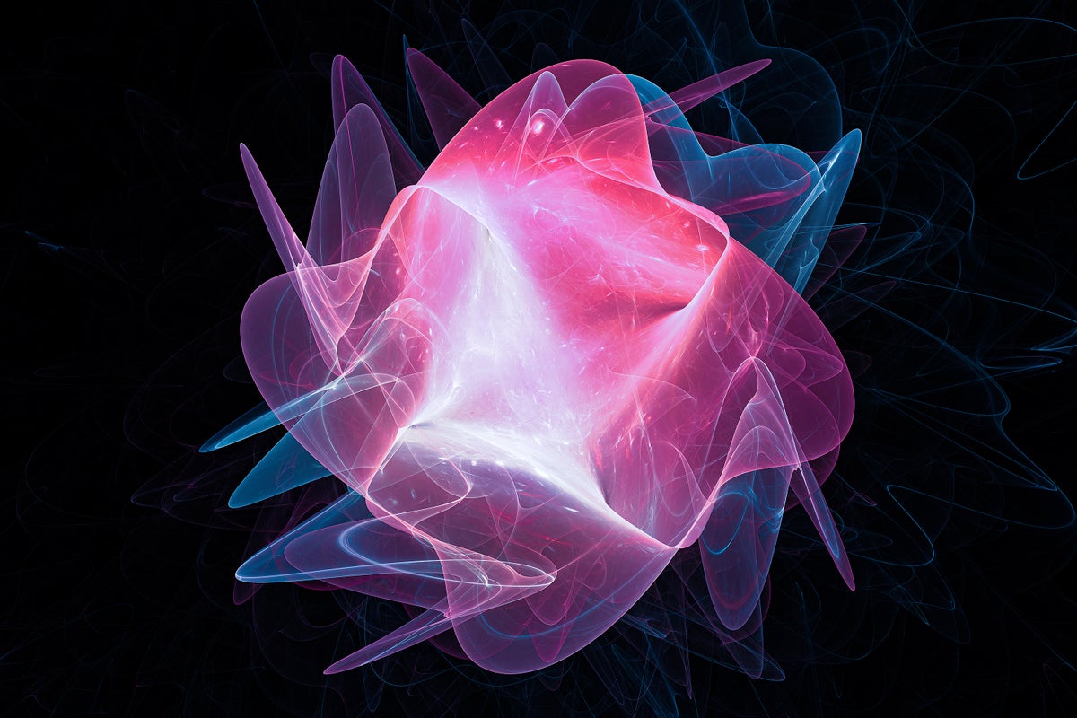 abstract wavy grid