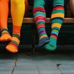 bright socks feet Holly Berridge adobe