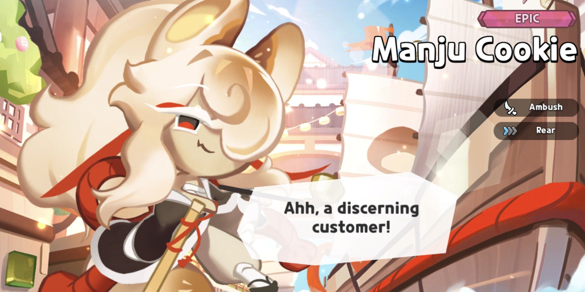 cookie run kingdom manju cookie gacha art first encounter