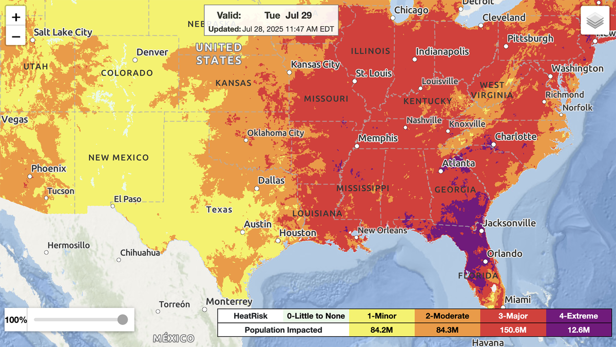 heat map jul 29