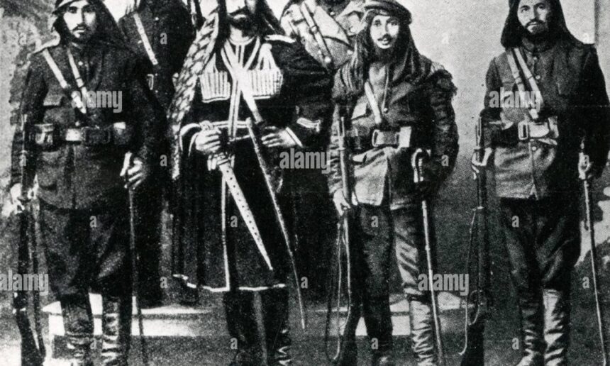 kurdish soldiers in turkish army ww1 DRJ6WD 1000x600