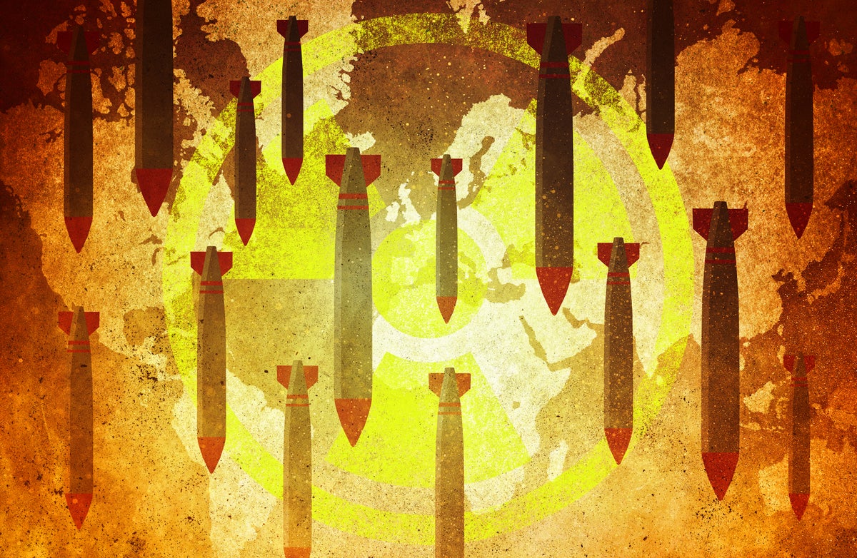 nuclear bomb art