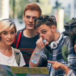 people asking for directions