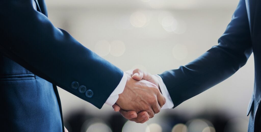 shaking hands canva