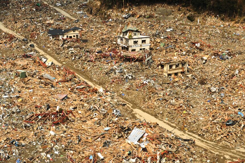 tsunami damage