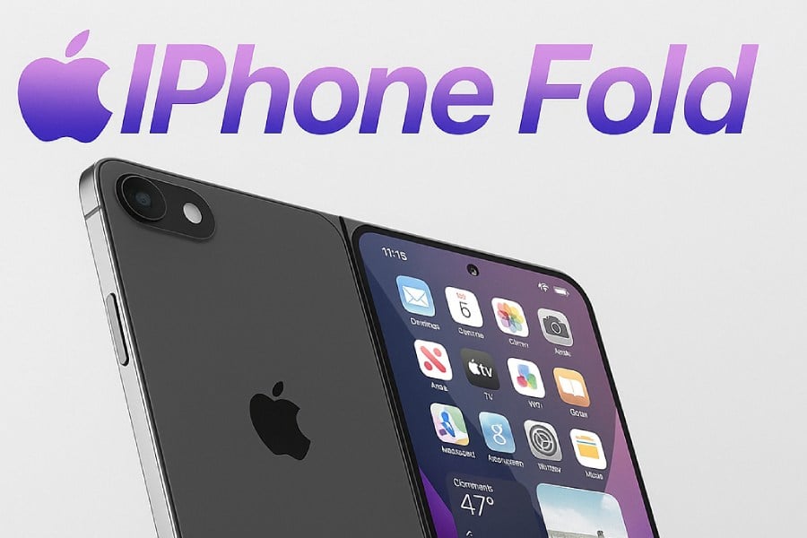 Apple iPhone Fold screen size leak
