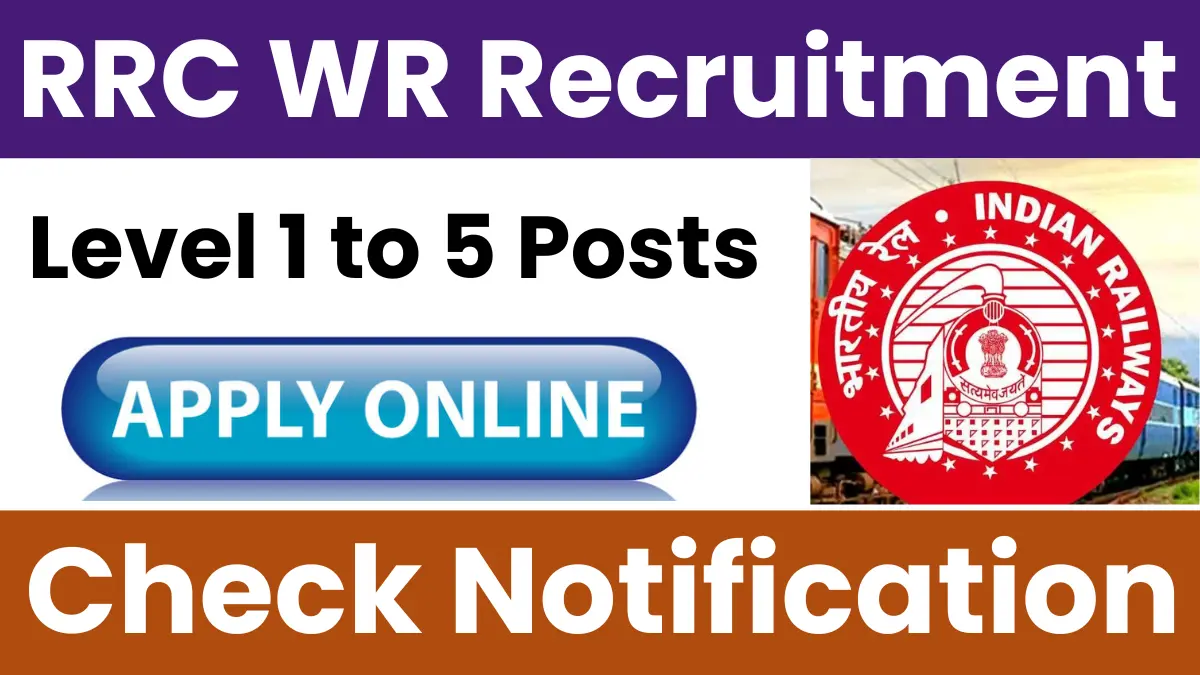 RRC Western Railway Sports Quota Recruitment 2025.webp