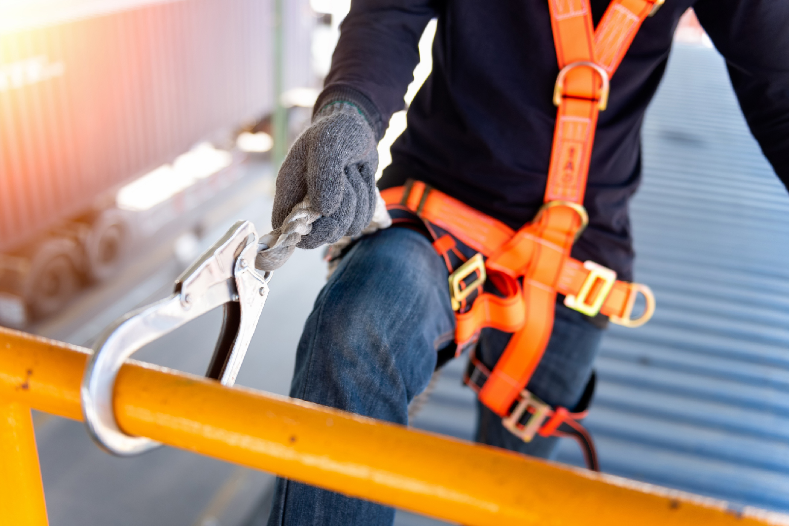 construction belt header
