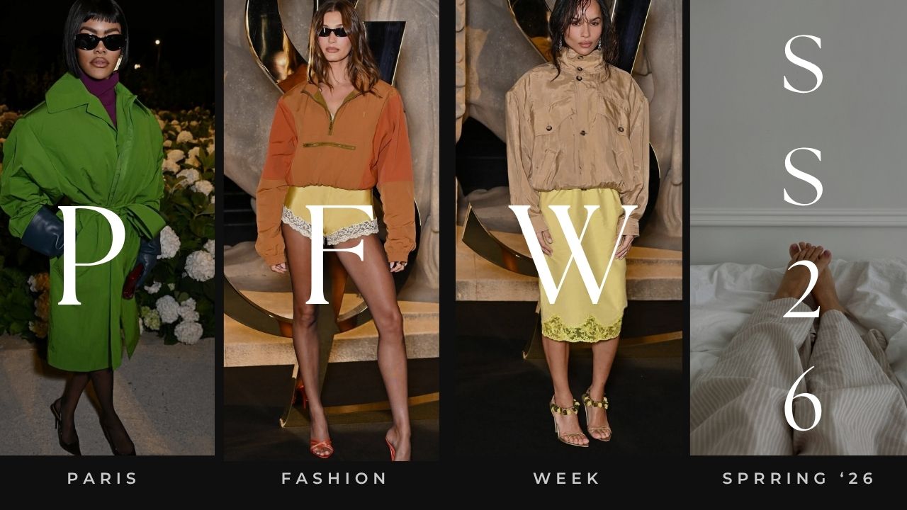 On the scene at the Saint Laurent SS26 Paris Fashion Week Show Including Teyana Taylor Zoe Kravitz H
