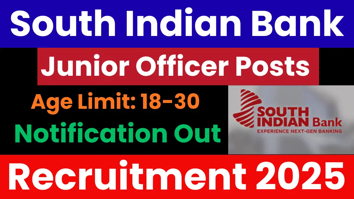 South Indian Bank Recruitment 2025.webp