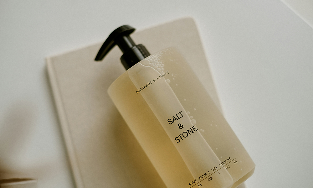 salt and stone body wash