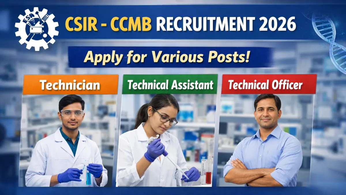 CSIR CCMB Recruitment 2026.webp