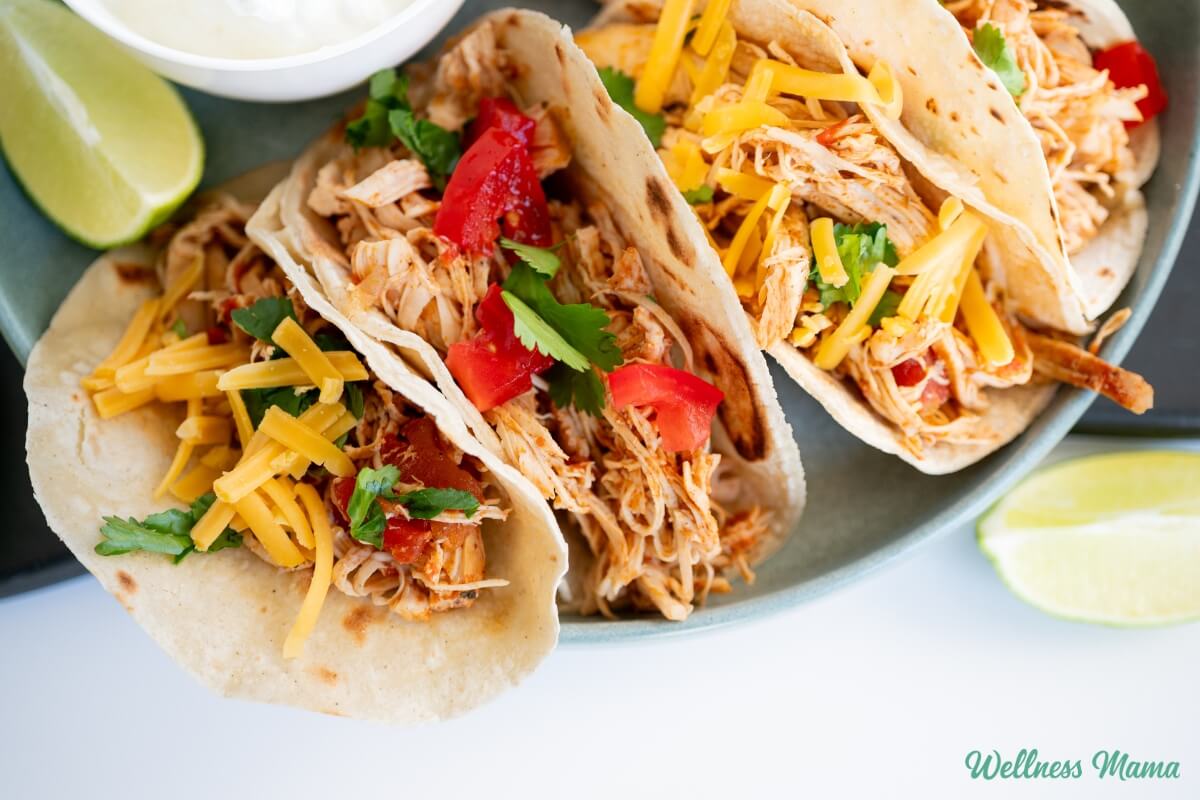 Crockpot Chicken Tacos