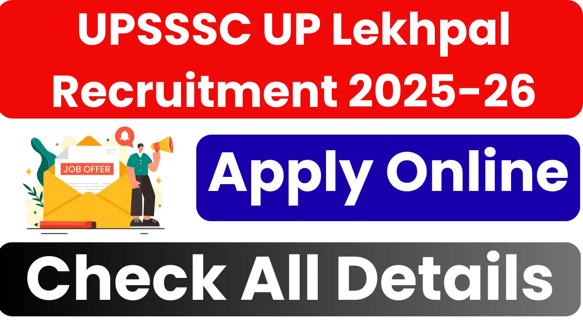 UPSSSC UP Lekhpal Recruitment 2025 26.webp