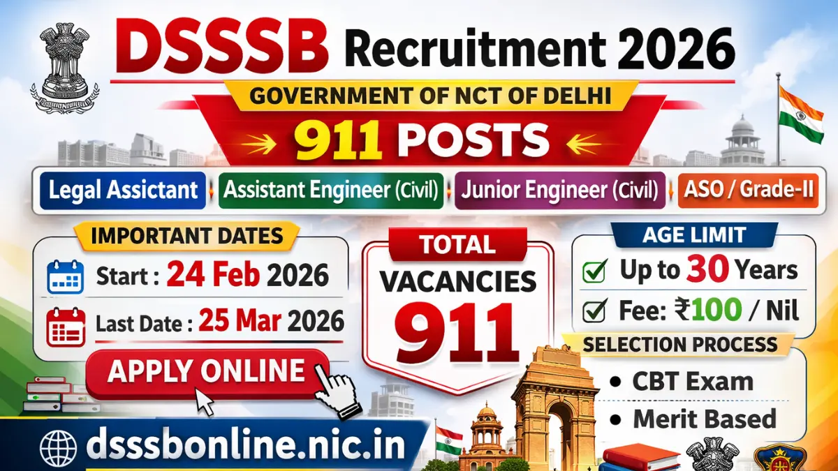 DSSSB Dass Grade 2 Recruitment 2026.webp