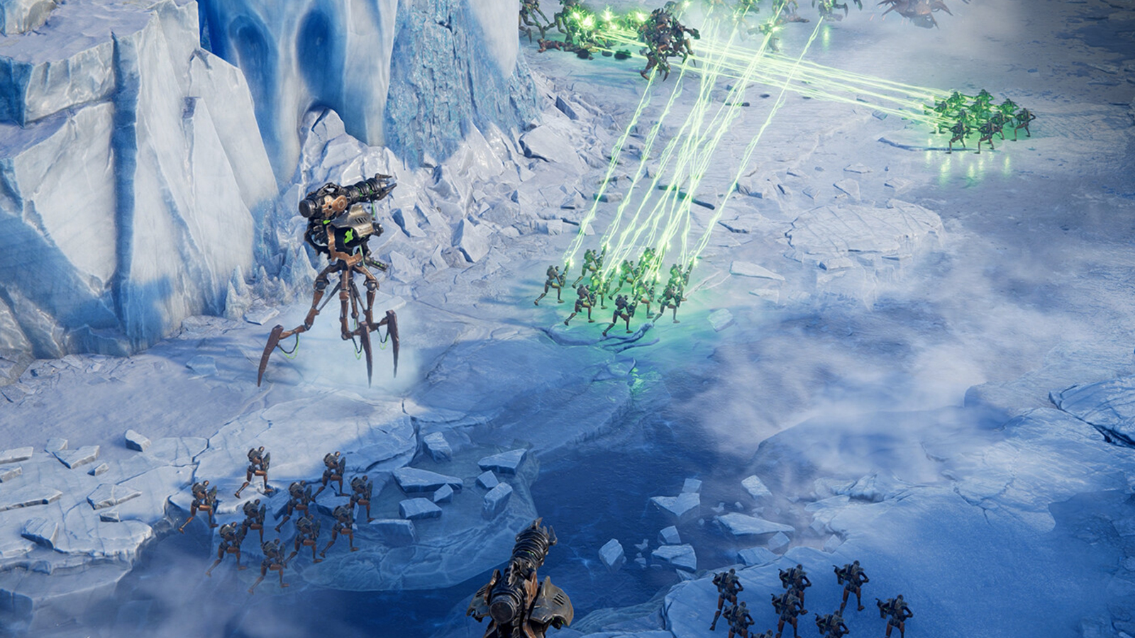 Dawn of War 4 frozen battlefield