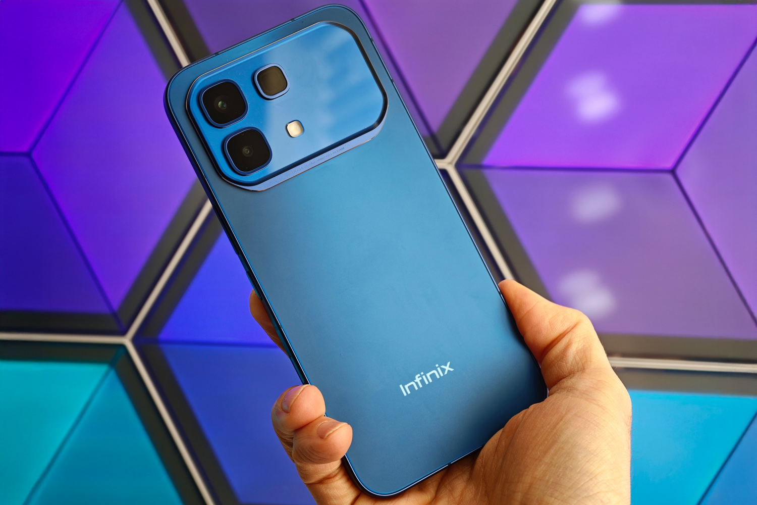 Infinix Note 60 Pro hands on rear