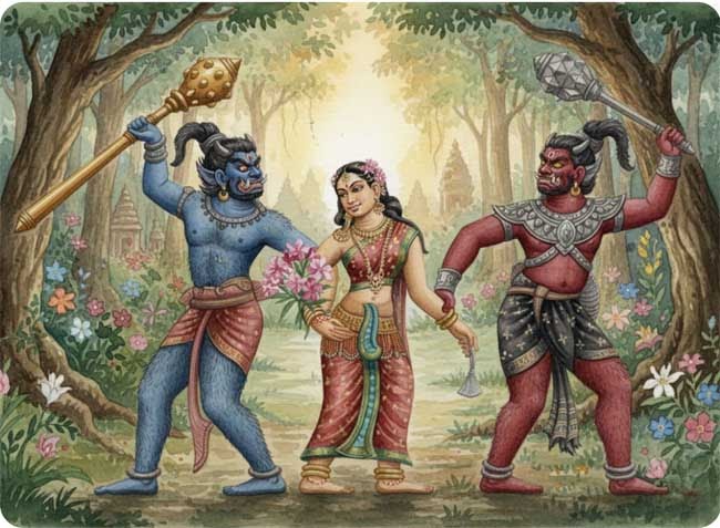 Life20Lessons20And20Symbolism20In20The20Story20Of20Sunda20E2809320Upasunda20In20Hindu