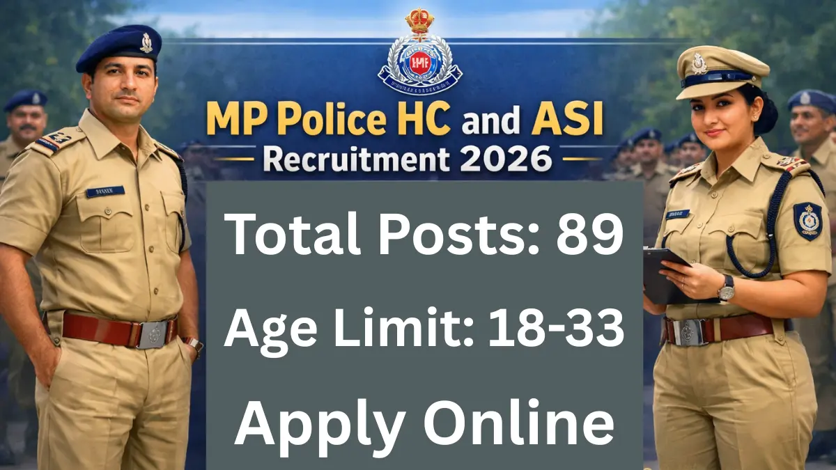 MPESB HC ASI Recruitment 2026.webp