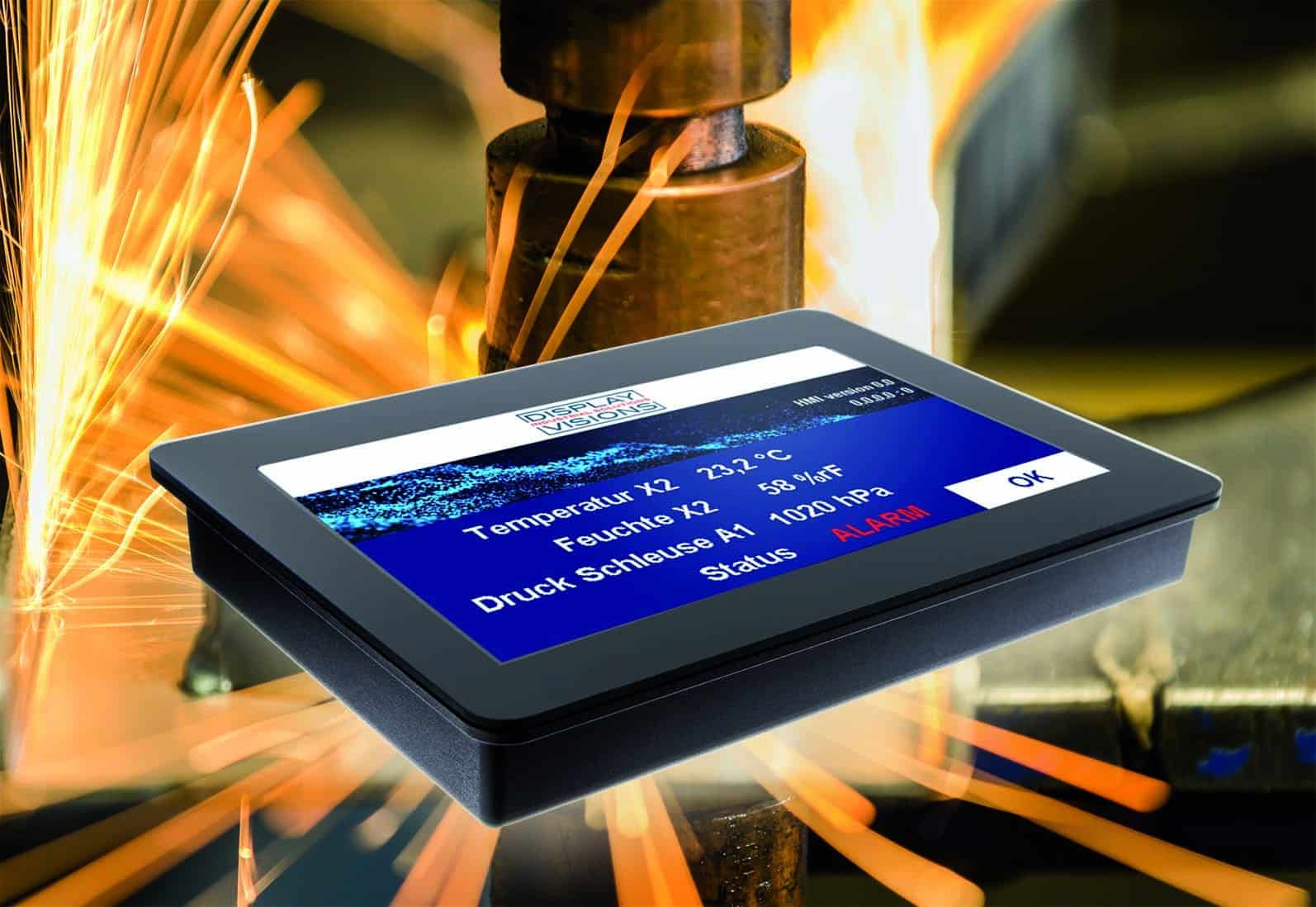 PI Displays mit RS 232 im Gehaeuse 01