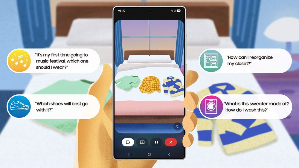 Samsung Mobile Galaxy S25 series Gemini Live Update Google main1