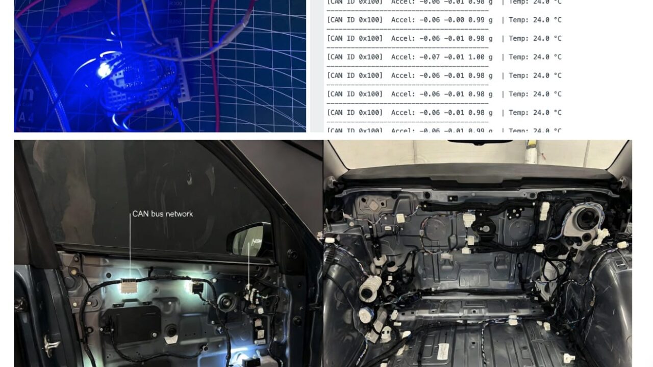 DIY CAN Bus Vehicle Sensor