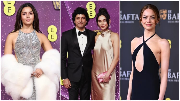 Bafta 2026:बाफ्टा रेड कारपेट पर उतरीं आलिया भट्ट, मर्लिन मुनरो से इंस्पायर्ड रहा लुक; फरहान अख्तर भी पहुंचे – Alia Bhatt At Bafta Awards Red Carpet Look Inspired By Hollywood Legend Actress Marilyn Monroe