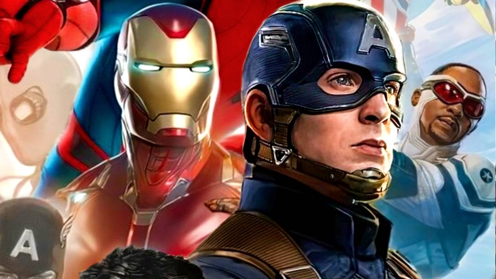 chris evans captain america and robert downey jr s iron man lead the avengers in ryan meinerding mcu