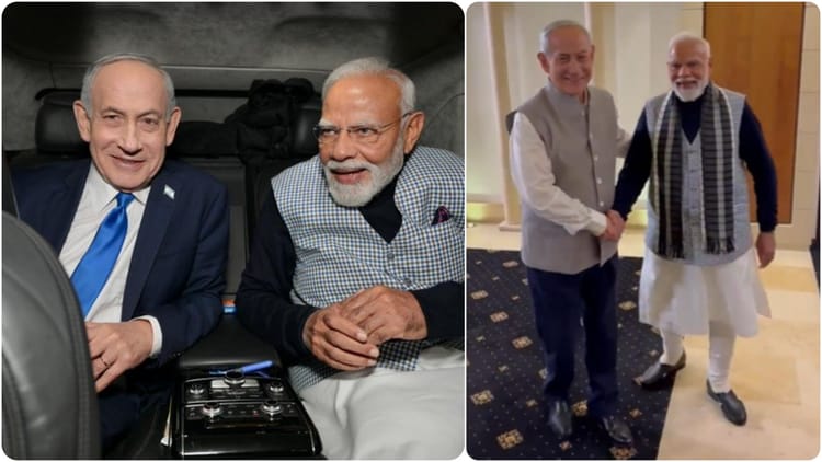 pm narendra modi two days visit israel india strategic partnership benjamin netanyahu live updates 0