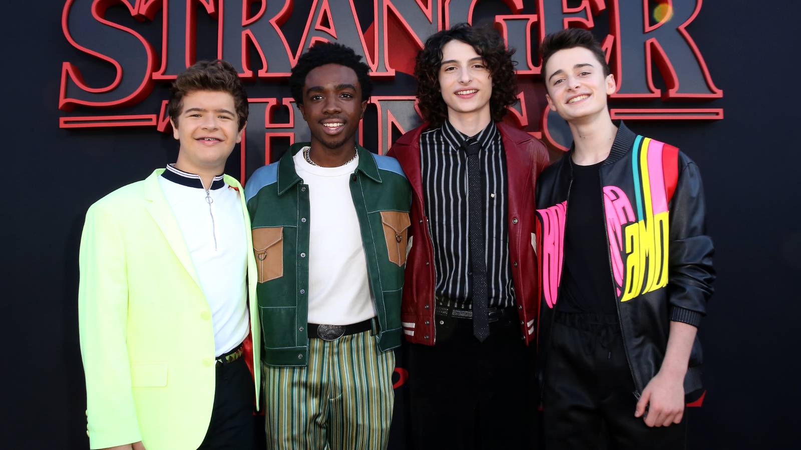 the cast of stranger things in santa monica california
