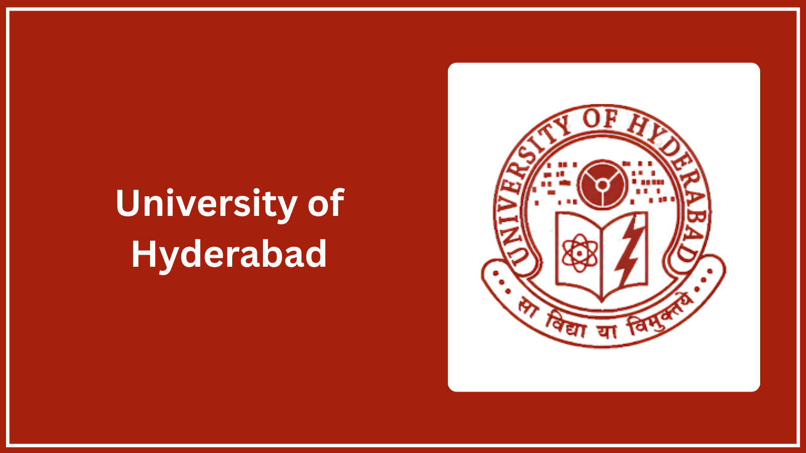 university of hyderabad