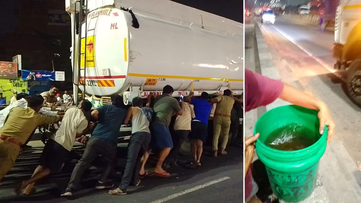 69c771024840f kanpur petrol tanker leak people collect fuel viral video 281108870