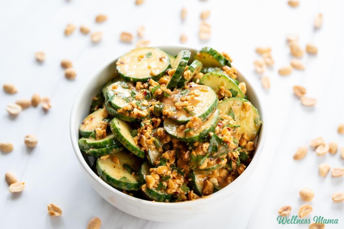Crunchy Cucumber Peanut Sauce 3