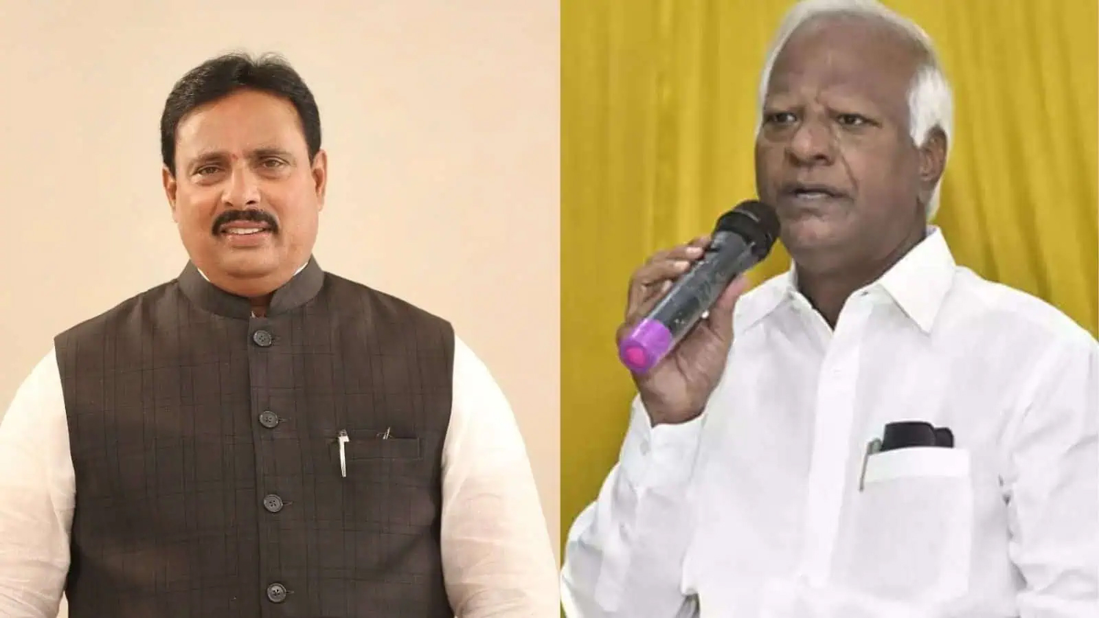 Danam Nagender Left and Kadiyam Srihari Right